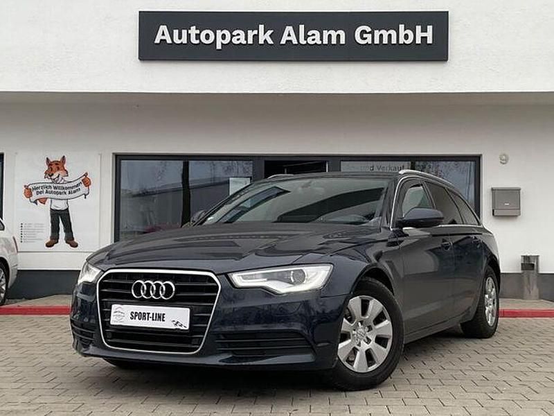 Blau Gebraucht 2014 Audi A6 Comfort Limousine | 8.499 € (Superpreis) - Bild 1/4