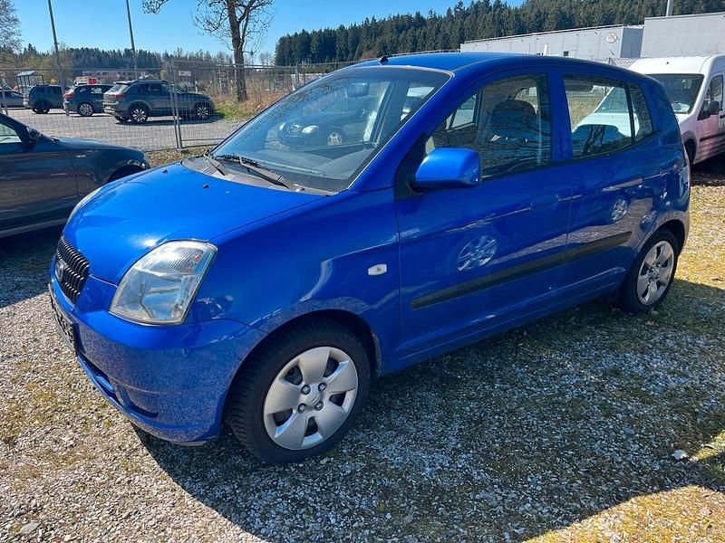 Gebraucht Kia Picanto LX 65 PS (47 kW) 2008 Blau Kleinwagen