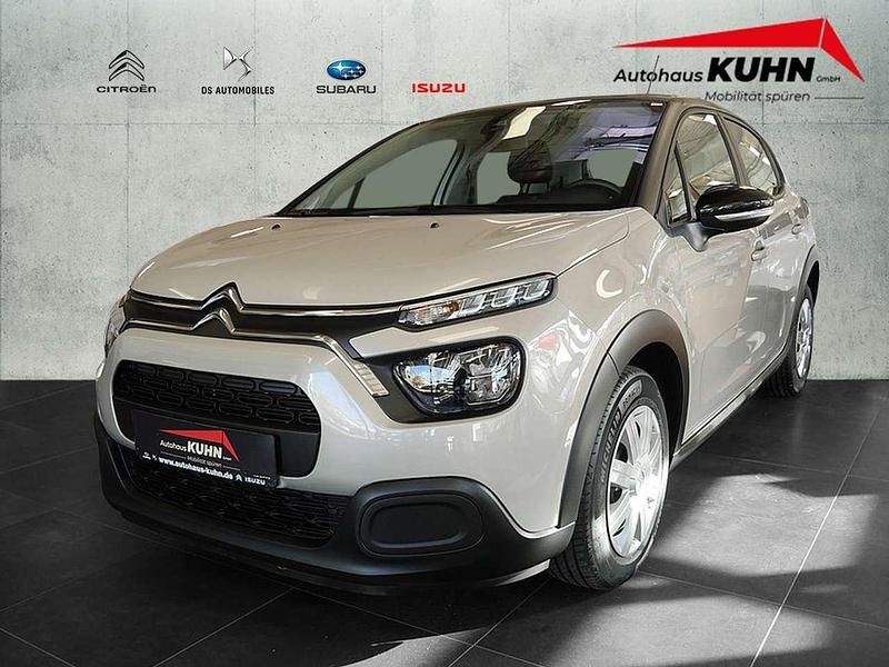 Beige Gebraucht 2021 Citroën C3 Feel Kleinwagen | 9.980 € (Superpreis) - Bild 1/4