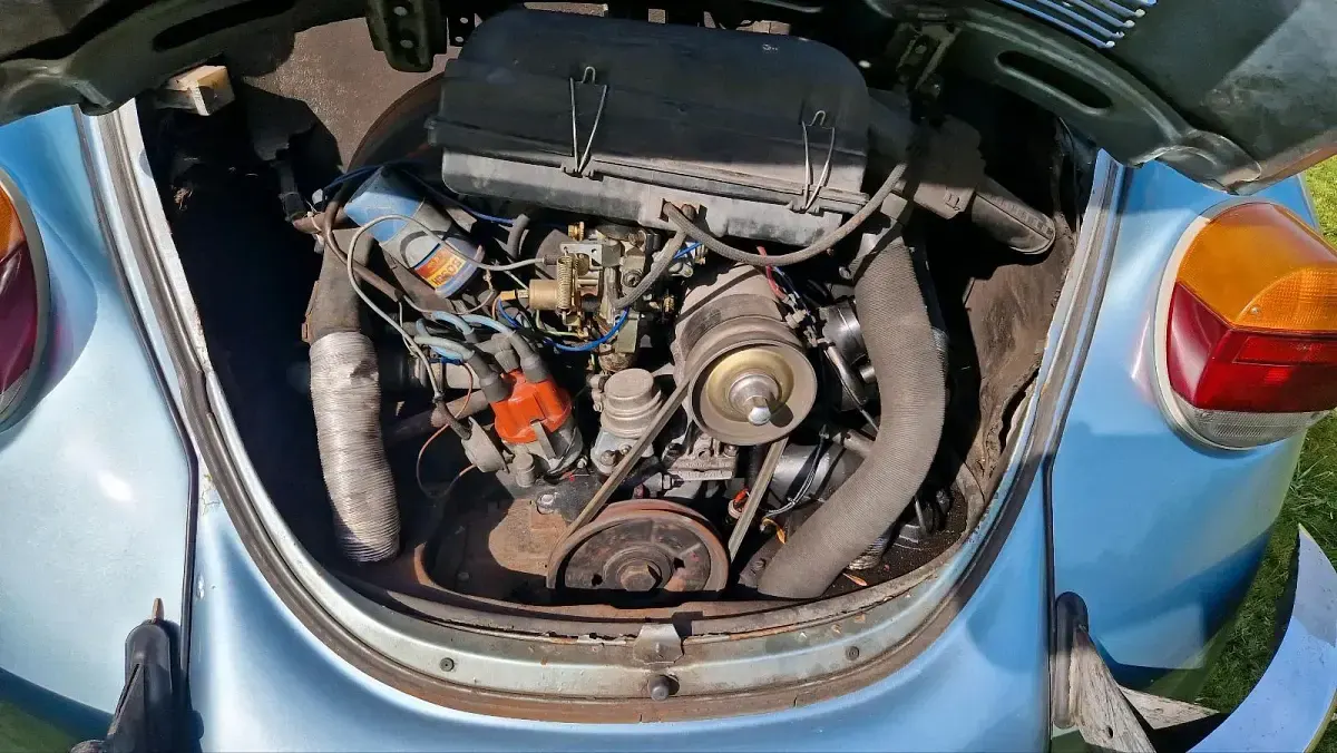 Gebraucht VW Type 3 50 PS (36 kW) 1972 Blau Cabrio