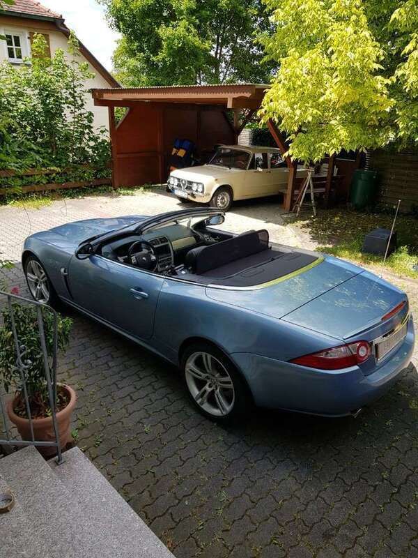 Blau Gebraucht 2007 Jaguar XK Cabrio | 21.500 € (Superpreis) - Bild 1/4