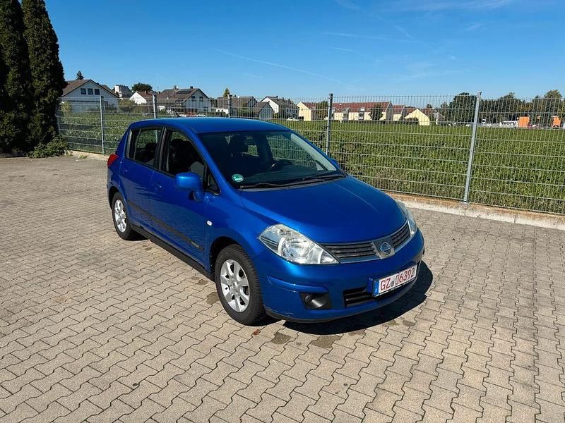 Blau Gebraucht 2008 Nissan Tiida Acenta Limousine | 2.990 € (Fairer Preis) - Bild 1/4