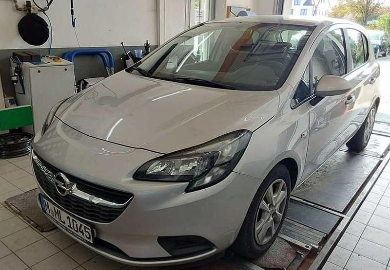 Silber Gebraucht 2015 Opel Corsa Edition Kleinwagen | 6.499 € (Guter Preis) - Bild 1/4