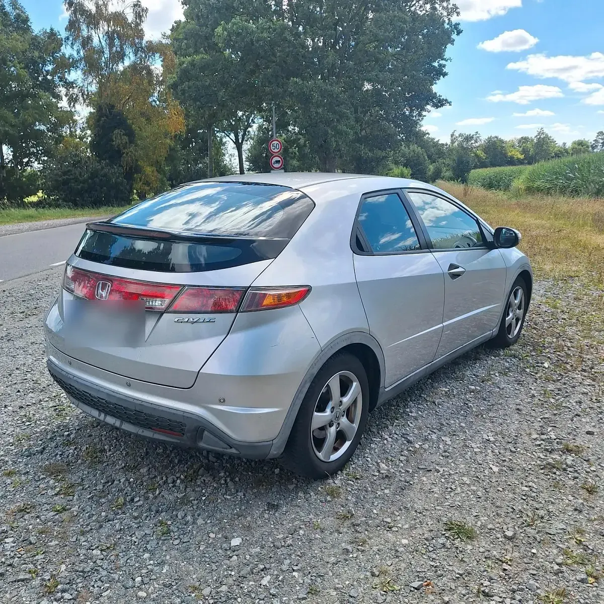 Gebraucht Honda Civic 82 PS (60 kW) 2006 Grau Kleinwagen