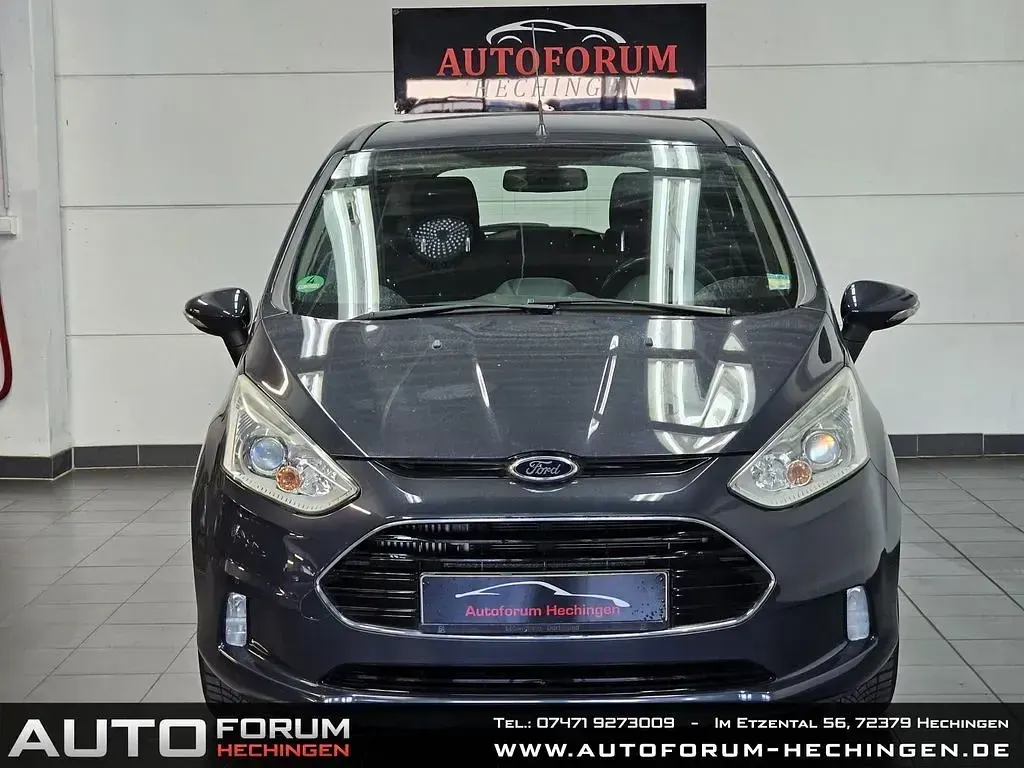 Gebraucht Ford B-MAX Titanium 101 PS (74 kW) 2013 Midnight skygrau Van / Kleinbus
