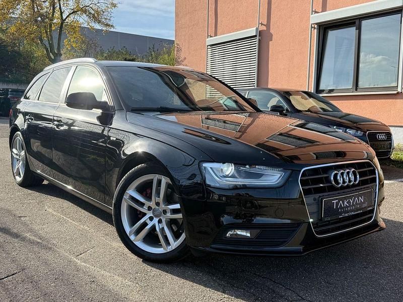 Schwarz Gebraucht 2013 Audi A4 S-Line Kombi | 8.990 € (Fairer Preis) - Bild 1/4
