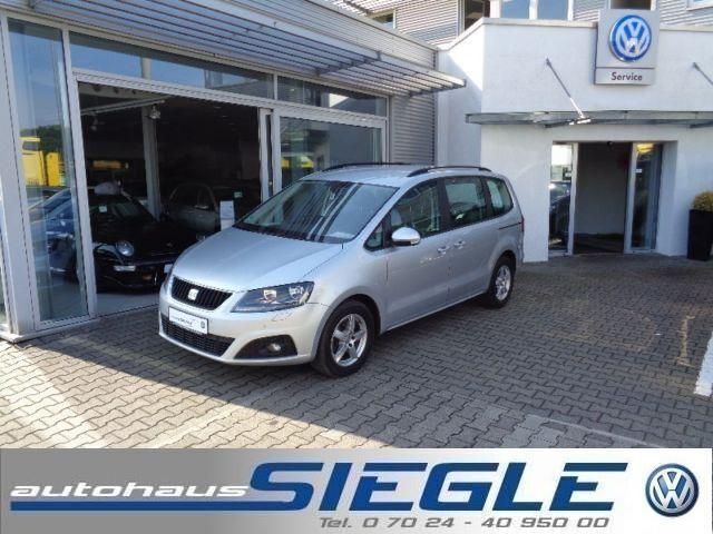 Gebraucht Seat Alhambra Style 170 PS (125 kW) 2013 Silber metallic Van / Kleinbus