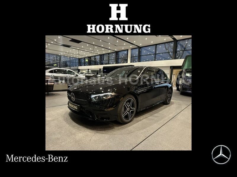 Unilack nachtschwarz Gebraucht 2025 Mercedes A180 AMG Limousine | 36.500 € (Etwas zu teuer) - Bild 1/4