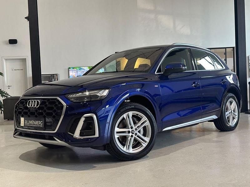 Blau Gebraucht 2024 Audi Q5 S-Line SUV | 45.980 € (Guter Preis) - Bild 1/4