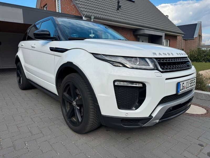 Weiß Gebraucht 2017 Land Rover Range Rover evoque SUV | 20.980 € (Etwas zu teuer) - Bild 1/4