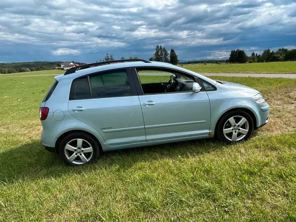 Gebraucht VW Golf Plus Cross United 122 PS (89 kW) 2008 Blau Van / Kleinbus