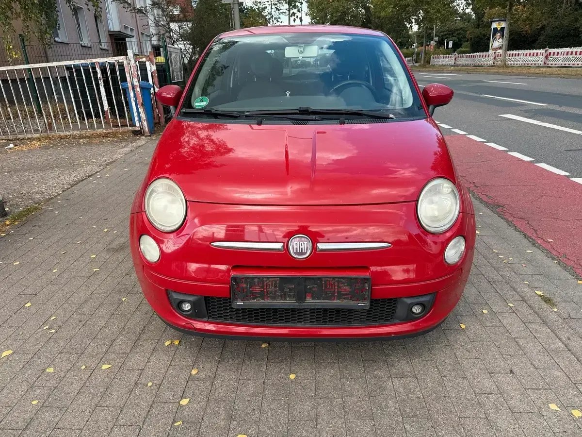Gebraucht Fiat 500 69 PS (50 kW) 2009 Rot Cabrio