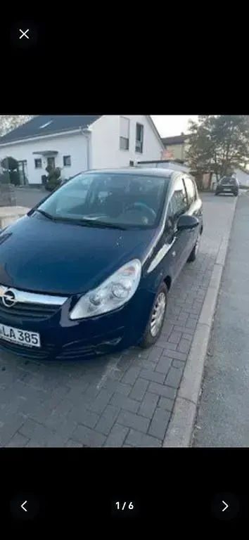 Gebraucht Opel Corsa Edition 60 PS (44 kW) 2009 Blau Kleinwagen