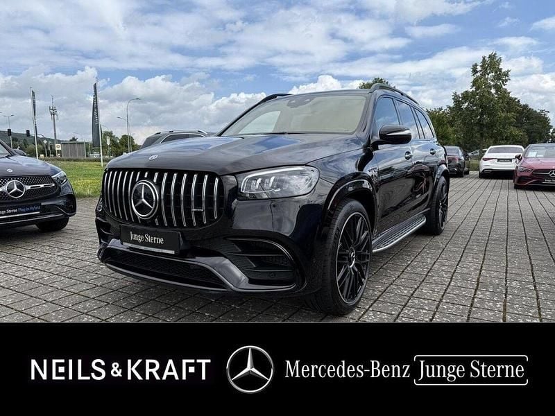 Metalliclack obsidianschwarz Gebraucht 2022 Mercedes GLS63 AMG AMG SUV | 139.770 € - Bild 1/4
