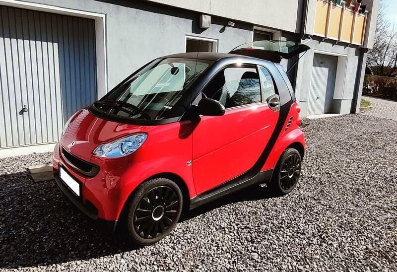 Rot Gebraucht 2009 Smart ForTwo Coupé Pure Coupé | 2.299 € (Guter Preis) - Bild 1/4