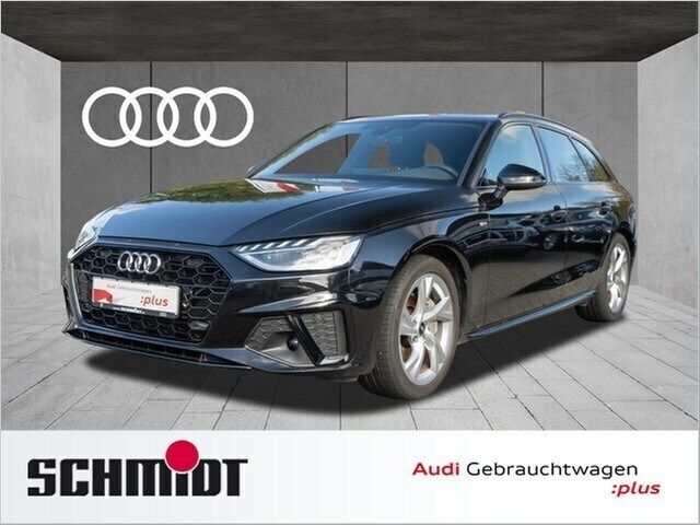 Mythosschwarz metallic Gebraucht 2024 Audi A4 S-Line Kombi | 36.840 € (Guter Preis) - Bild 1/3