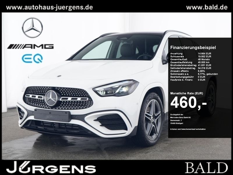 Weiss polarweiss Gebraucht 2024 Mercedes GLA220 AMG SUV | 49.870 € (Fairer Preis) - Bild 1/4
