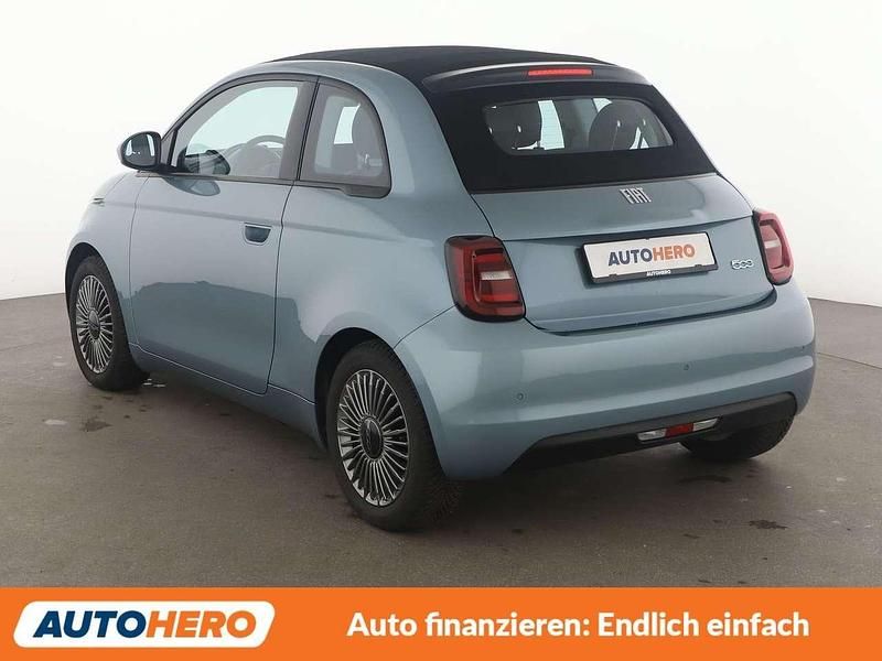 Gebraucht Fiat 500e Icon 86 kW (118 PS) 2021 Blau Cabrio