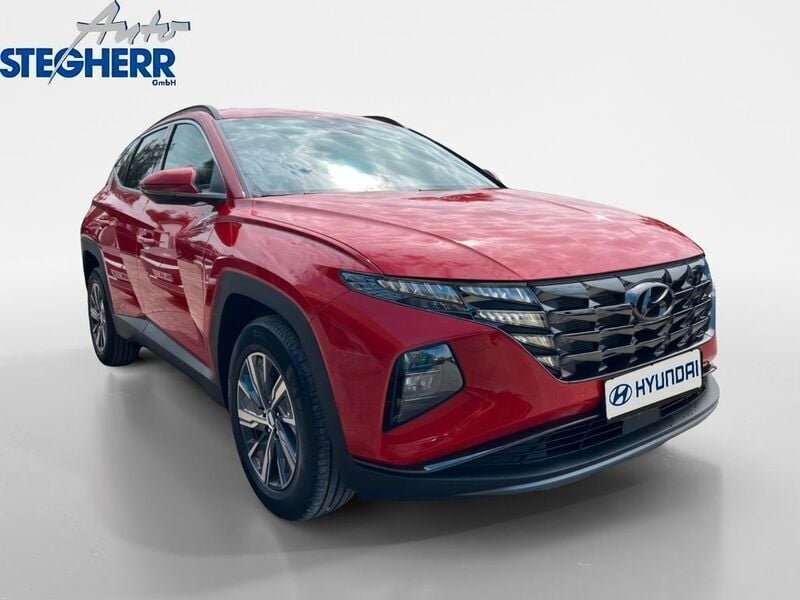 Rot Gebraucht 2024 Hyundai Tucson Trend SUV | 31.985 € (Superpreis) - Bild 1/4