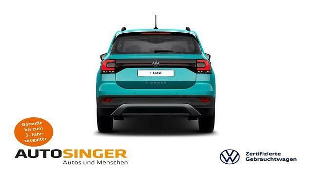 Gebraucht VW T-Cross Move 110 PS (80 kW) 2023 Makenatürkis metallic SUV