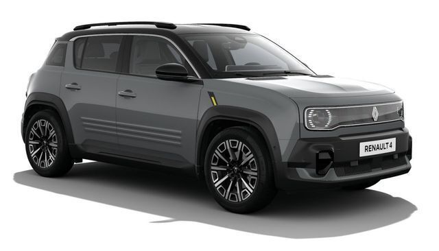 Schiefergrau, black pearlsch Neu 2025 Renault 4 E-Tech Iconic SUV | 35.290 € (Fairer Preis) - Bild 1/4