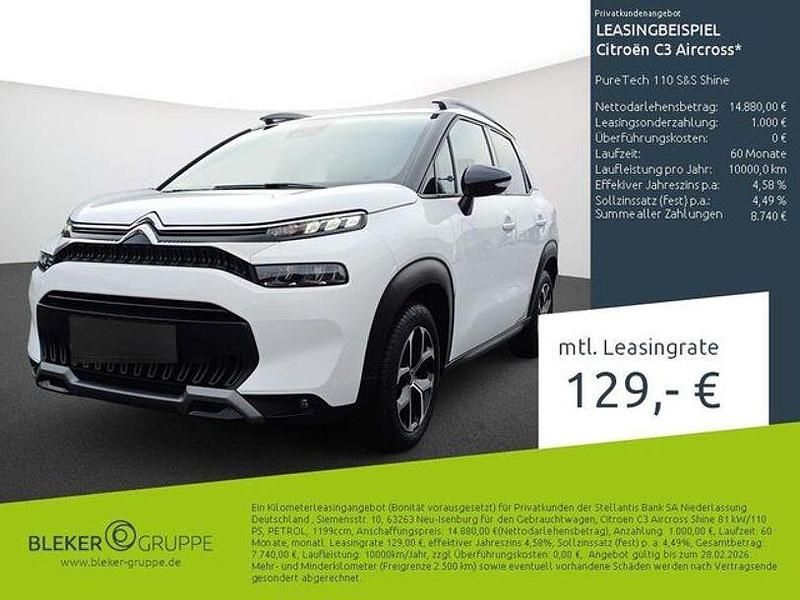 Weiss Gebraucht 2023 Citroën C3 Limousine | 14.880 € (Fairer Preis) - Bild 1/3