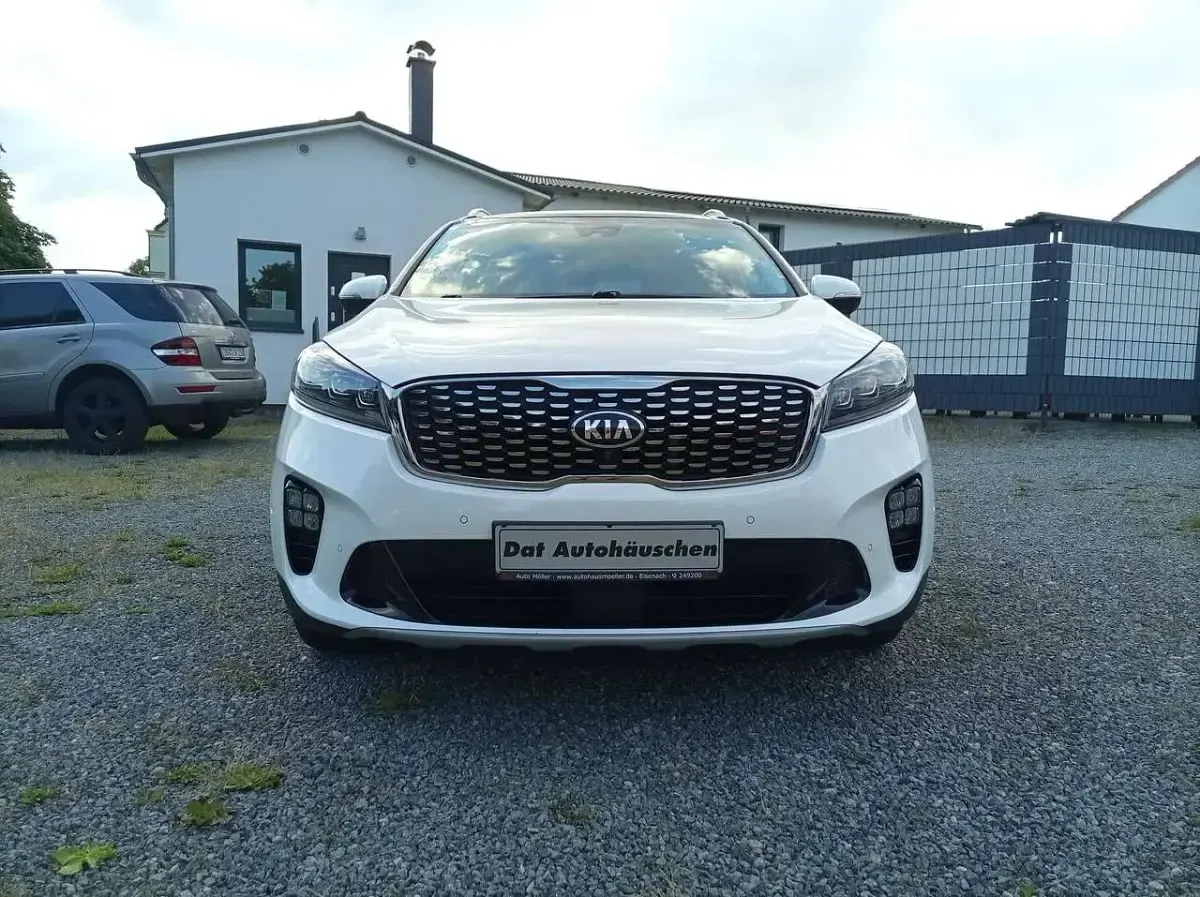 Gebraucht Kia Sorento GT-Line 200 PS (147 kW) 2019 (swp) snow white pearl met SUV