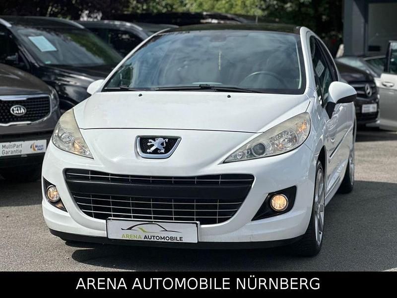 Lack weiss banquise/deckende l Gebraucht 2010 Peugeot 207 Platinum Kleinwagen | 1.499 € - Bild 1/4