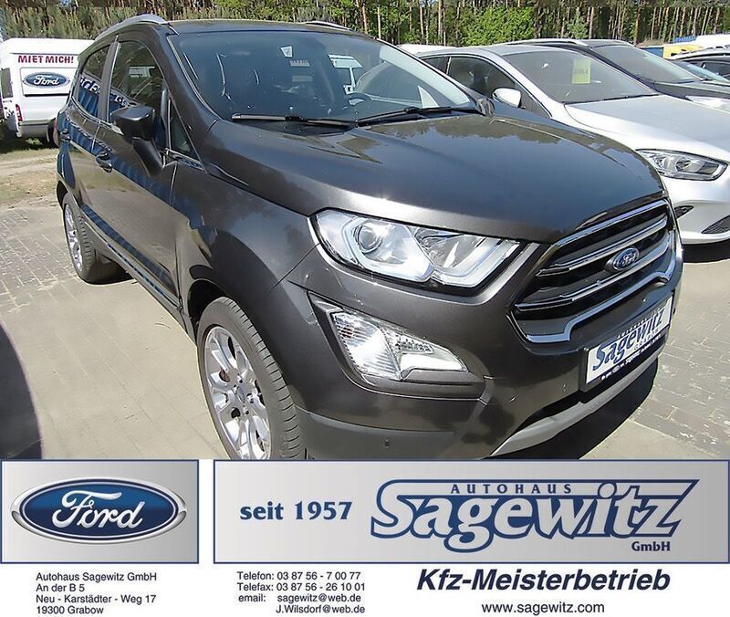 Grau Gebraucht 2019 Ford Ecosport Titanium SUV | 15.900 € (Fairer Preis) - Bild 1/4