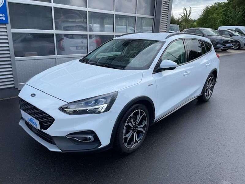 Frostweiß Gebraucht 2019 Ford Focus Active Kombi | 17.490 € (Fairer Preis) - Bild 1/4