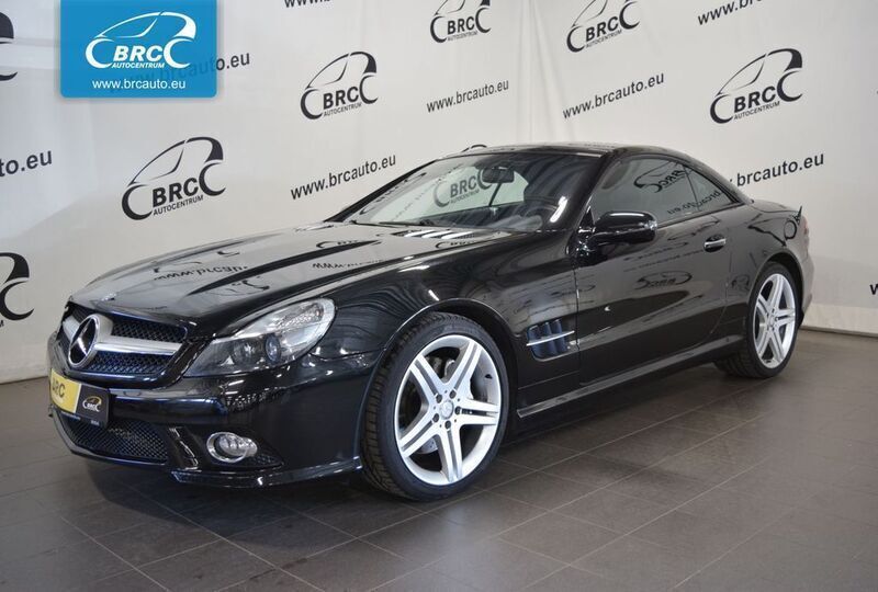Schwarz Gebraucht 2009 Mercedes SL500 Cabrio | 22.900 € (Fairer Preis) - Bild 1/4