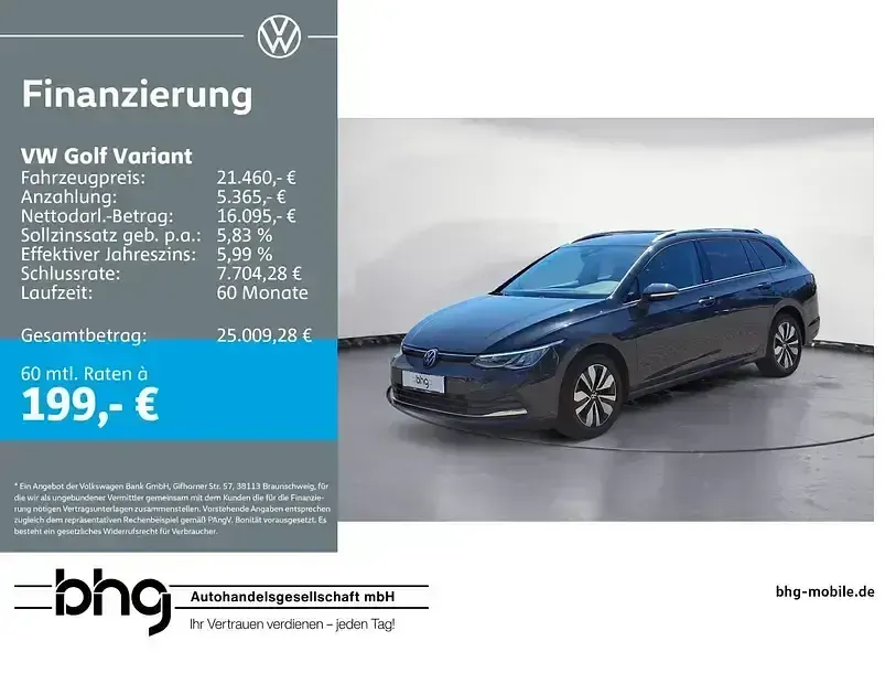 Gebraucht VW Golf VIII Life 150 PS (110 kW) 2023 Kombi