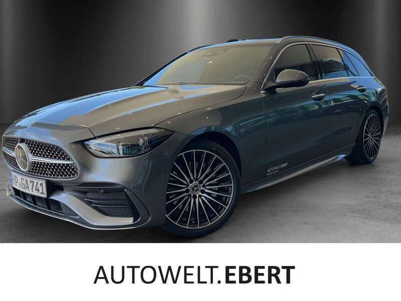 Lack selenitgrau Gebraucht 2024 Mercedes C220 AMG Kombi | 59.970 € - Bild 1/2
