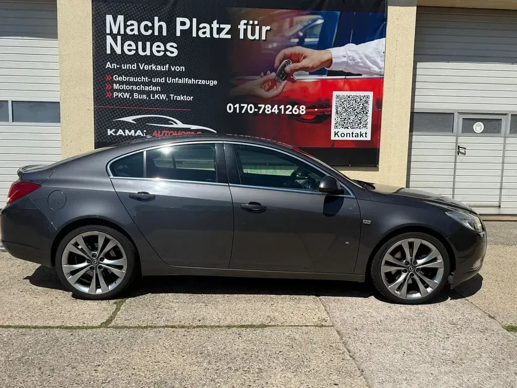 Gebraucht Opel Insignia Sport 220 PS (161 kW) 2011 Grau Limousine
