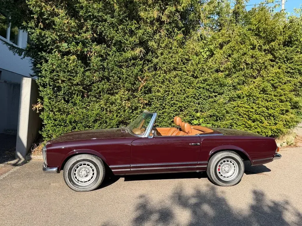 Gebraucht Mercedes SL280 170 PS (125 kW) 1971 Rot Cabrio