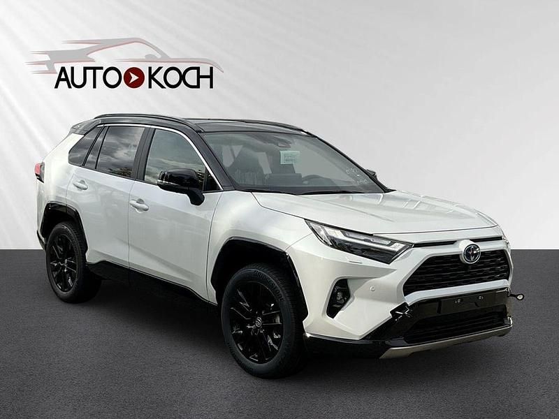 Weiß Neu 2025 Toyota RAV4 Hybrid Style SUV | 47.940 € (Teuer) - Bild 1/4