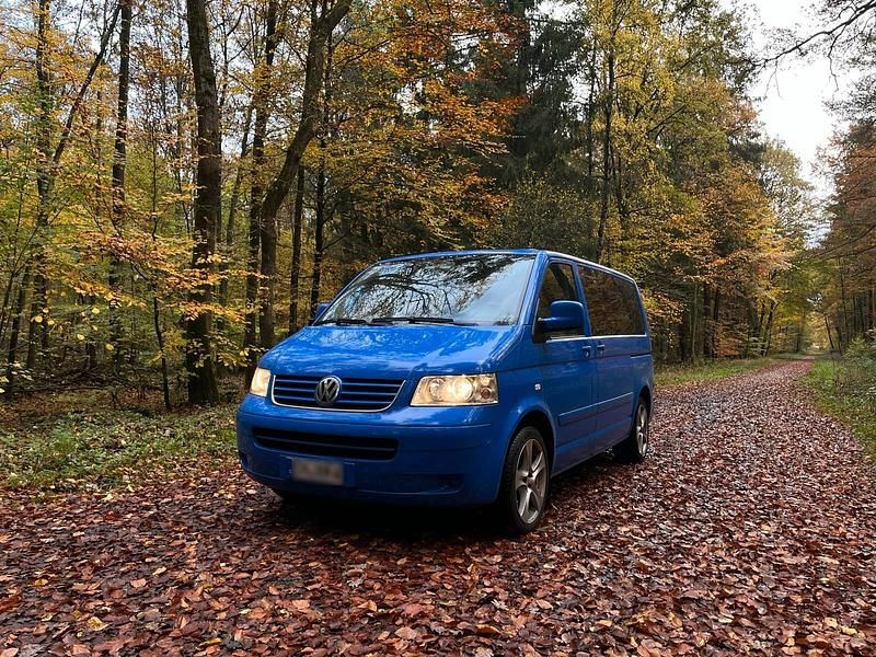Second-hand VW T5 131 CP (96 kW) 2003 Albastru Van