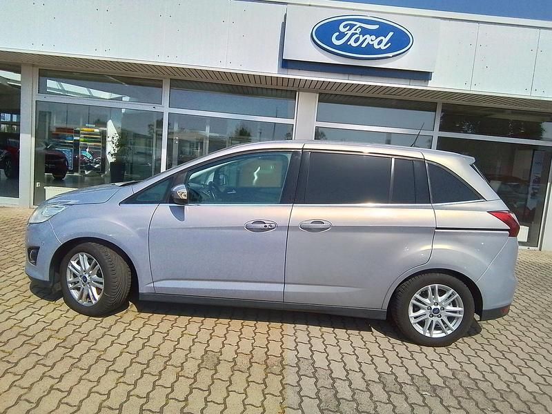Gebraucht Ford Grand C-Max Titanium 140 PS (102 kW) 2013 Micastonesilber metallic Van / Kleinbus
