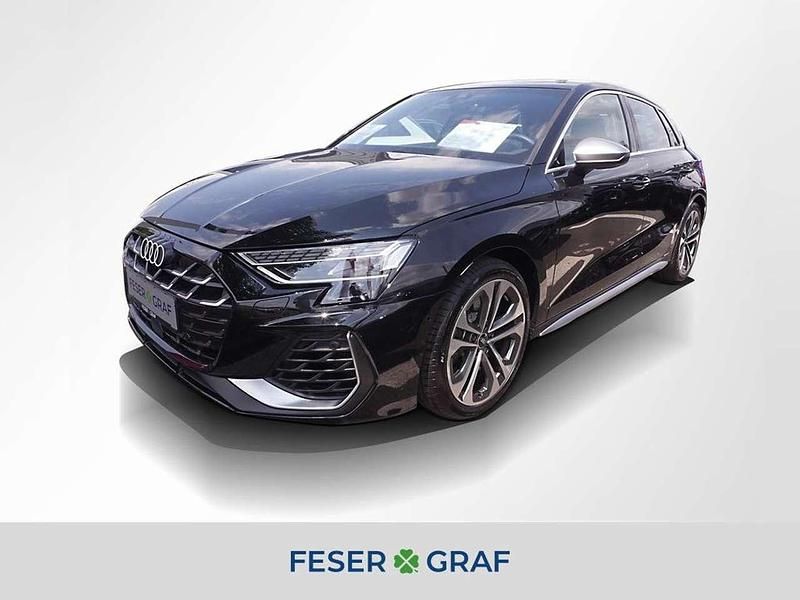 Mythosschwarz metallic Gebraucht 2024 Audi S3 Limousine | 40.640 € - Bild 1/4