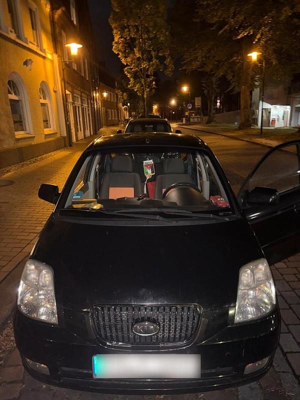 Schwarz Gebraucht 2007 Kia Picanto 2 Kleinwagen | 1.500 € (Fairer Preis) - Bild 1/4