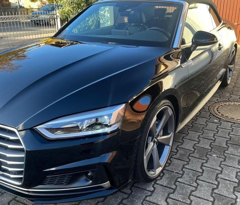 Schwarz Gebraucht 2019 Audi A5 Cabriolet S-Line Cabrio | 35.999 € (Fairer Preis) - Bild 1/4