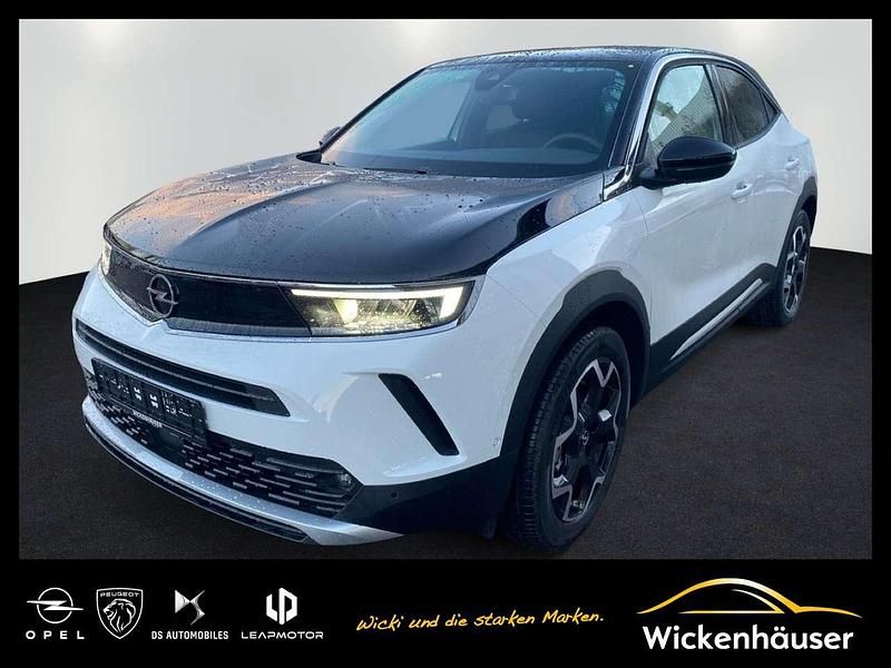 Lack weiss banquise/typ aussen Gebraucht 2024 Opel Mokka-e Ultimate SUV | 23.990 € (Etwas zu teuer) - Bild 1/4