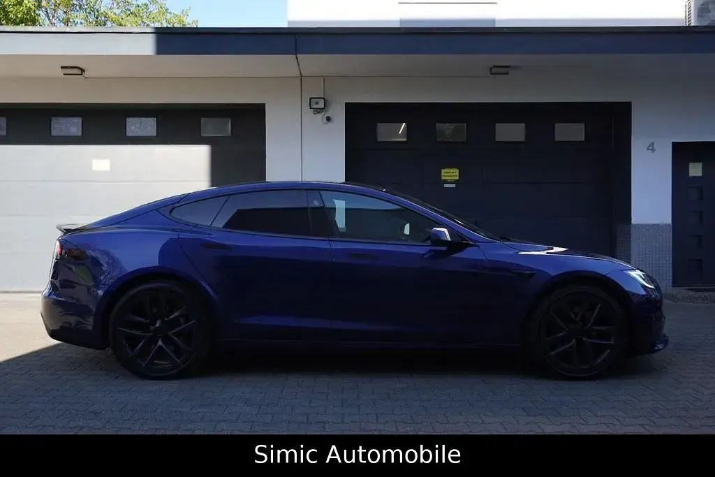 Gebraucht Tesla Model S Plaid 759 kW (1033 PS) 2022 Blau Kleinwagen
