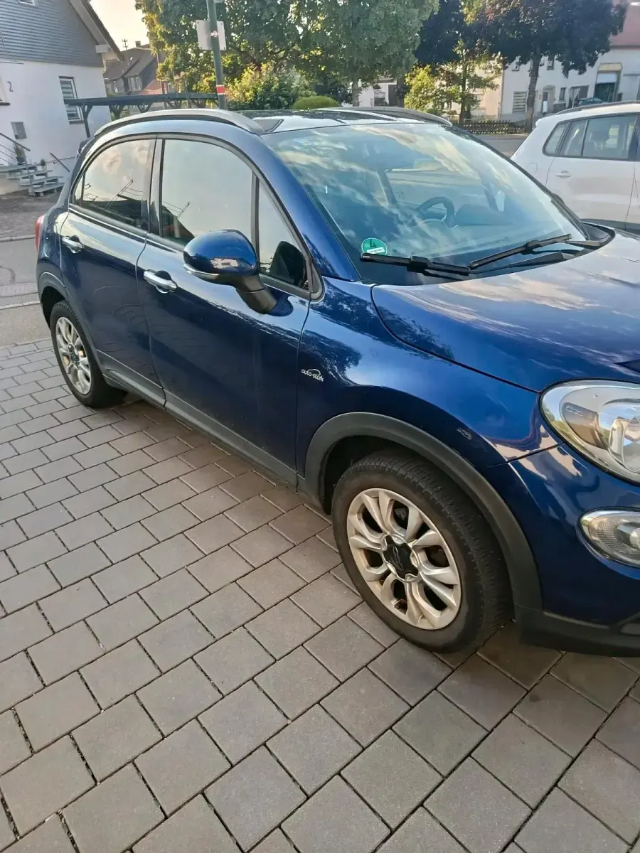 Gebraucht Fiat 500X 140 PS (102 kW) 2015 Blau SUV