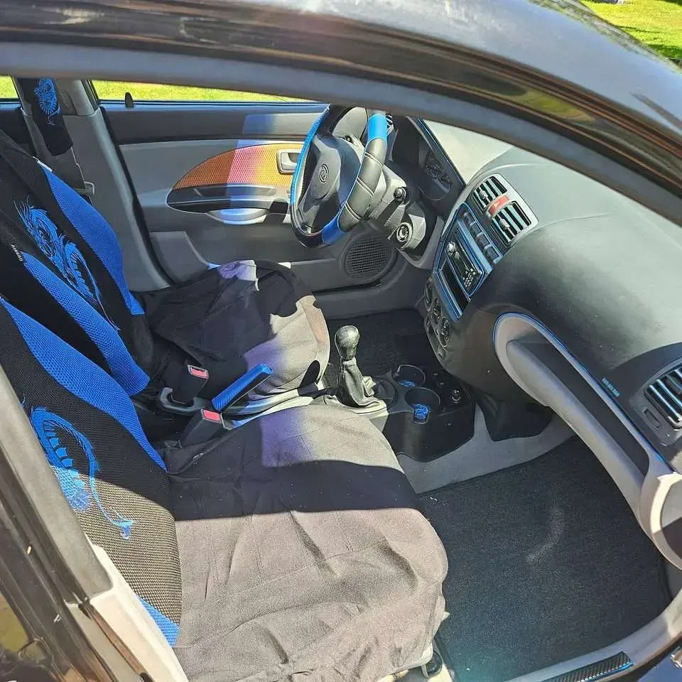 Gebraucht Kia Picanto EX 65 PS (47 kW) 2005 Schwarz Kleinwagen