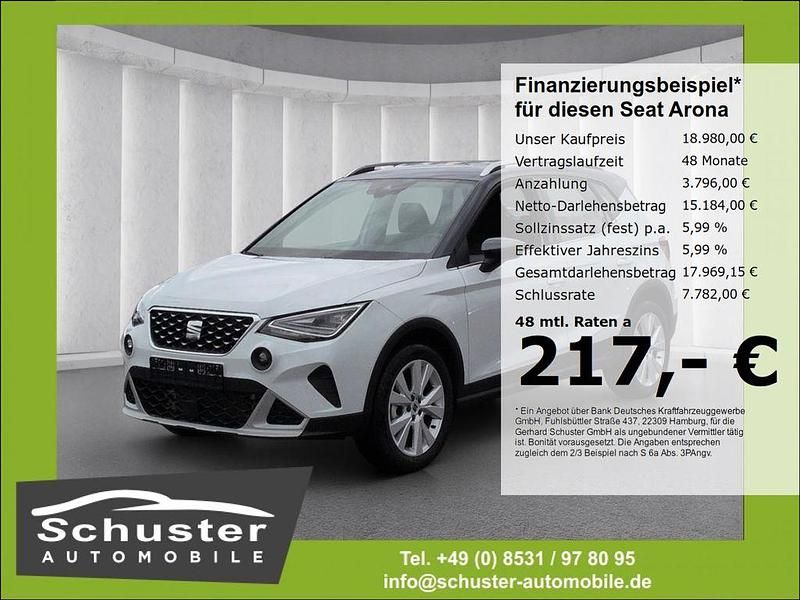 Weiss Gebraucht 2024 Seat Arona Xperience SUV | 18.980 € (Superpreis) - Bild 1/4