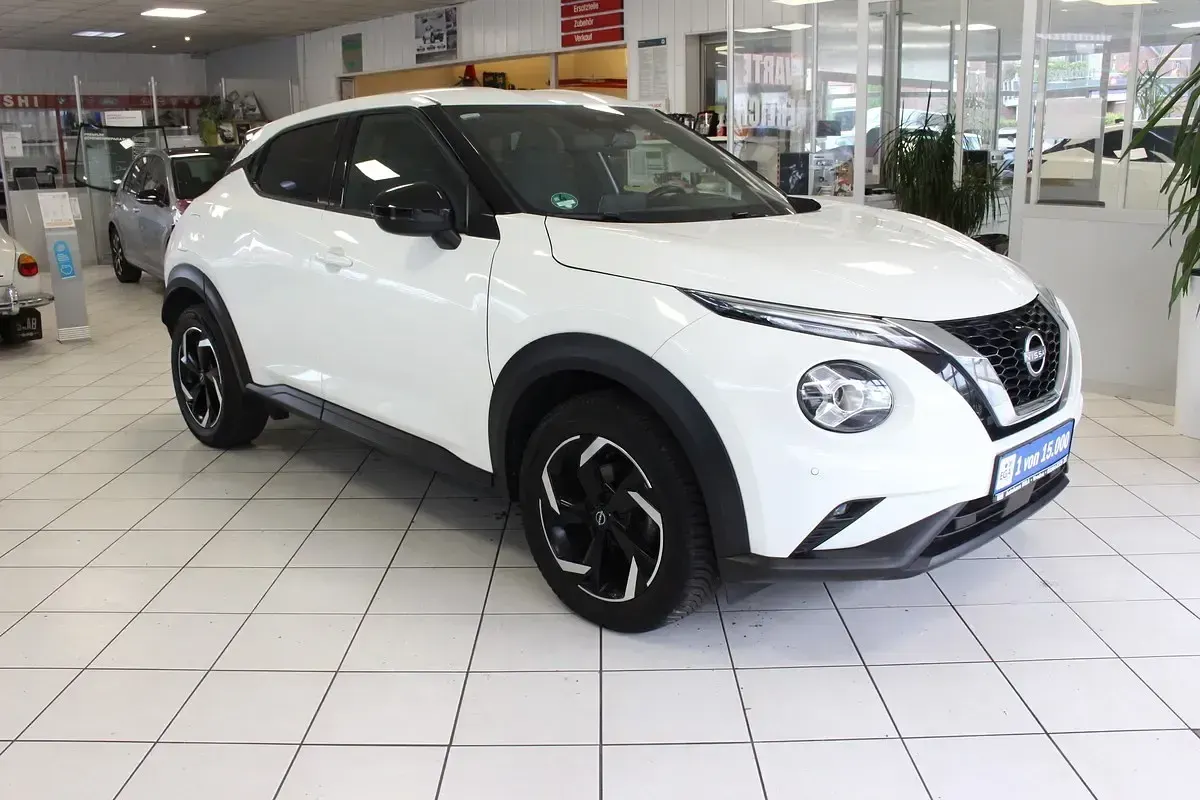 Gebraucht Nissan Juke N-Connecta 114 PS (83 kW) 2023 Weiß SUV