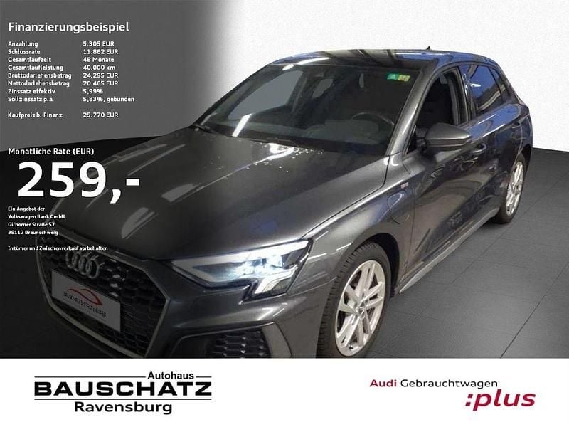 Gebraucht Audi A3 S-Line 150 PS (110 kW) 2022 Grau Limousine