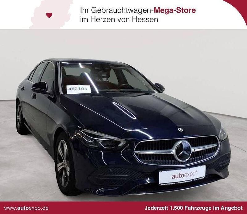 Cavansitblau metallic Gebraucht 2022 Mercedes C180 Limousine | 28.990 € (Fairer Preis) - Bild 1/4
