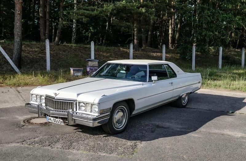 Gebraucht Cadillac Deville 220 PS (161 kW) 1973 Weiß Limousine